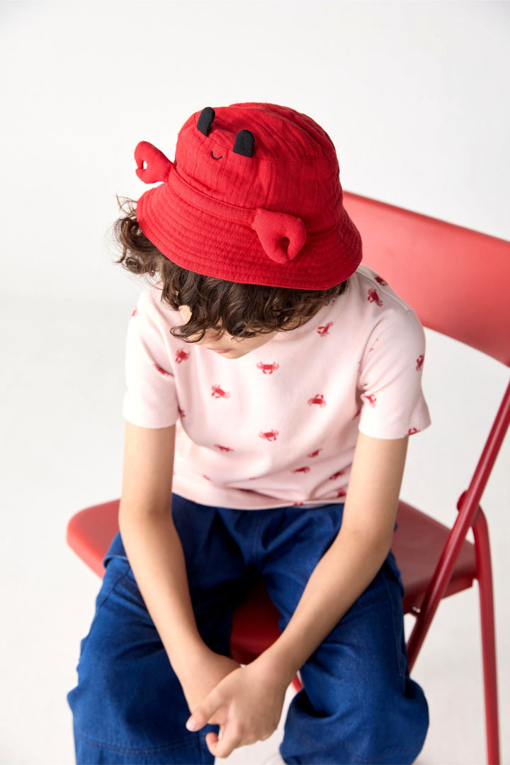 Crab Hat detail