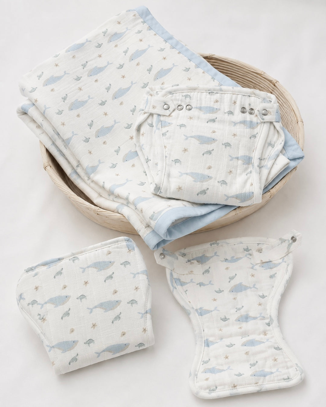cotton gauze Nappies set