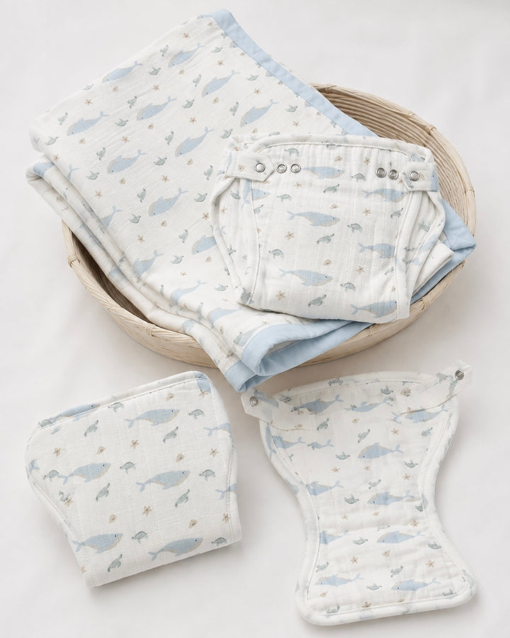 cotton gauze Nappies set