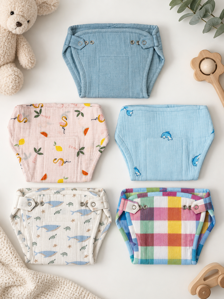 cotton gauze Nappies set