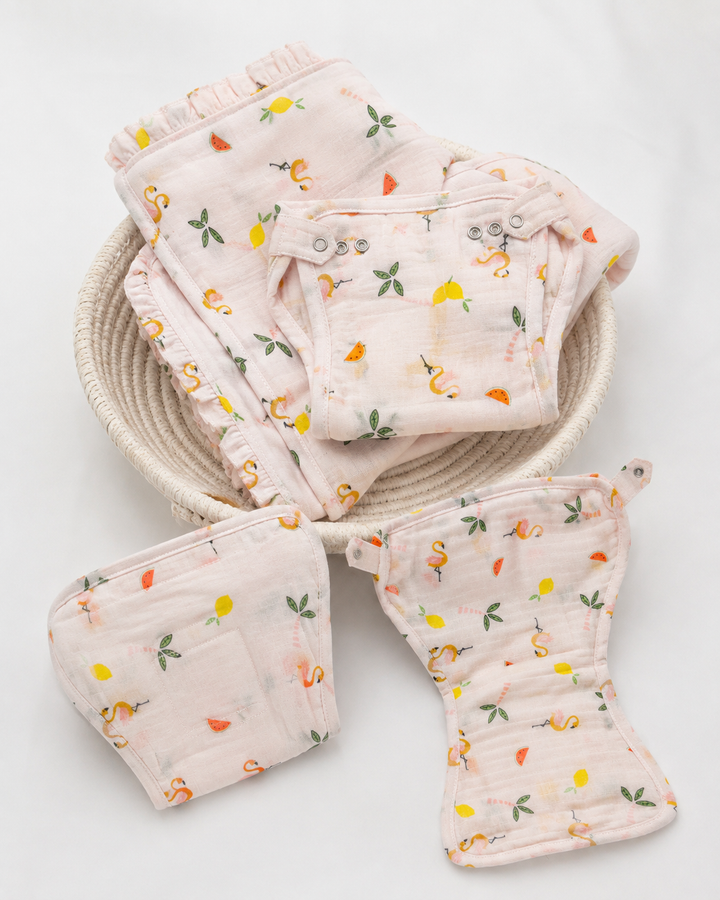 cotton gauze Nappies set