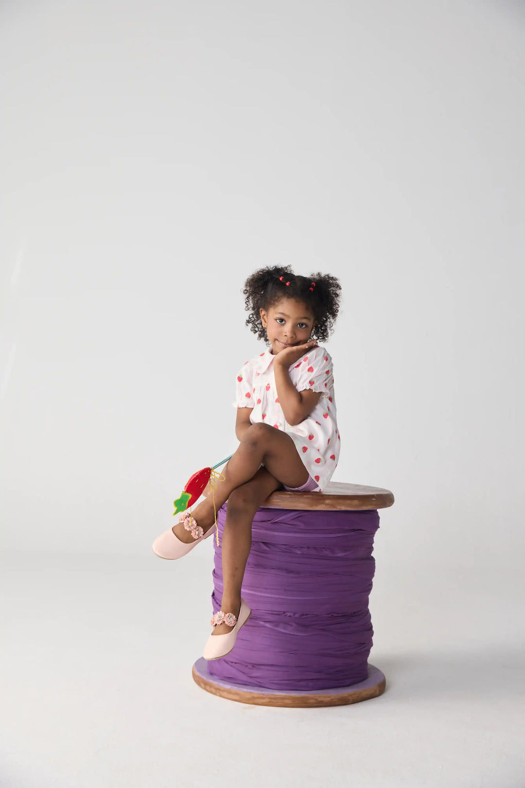 Love Bug Strawberry Print Dress