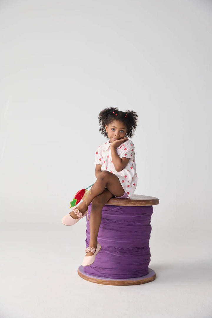 Love Bug Strawberry Print Dress