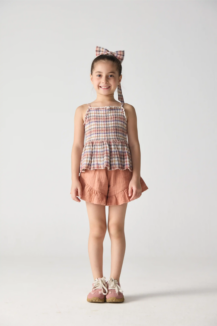 Swing Cocoa Multi Check &amp; Cinnamon Set