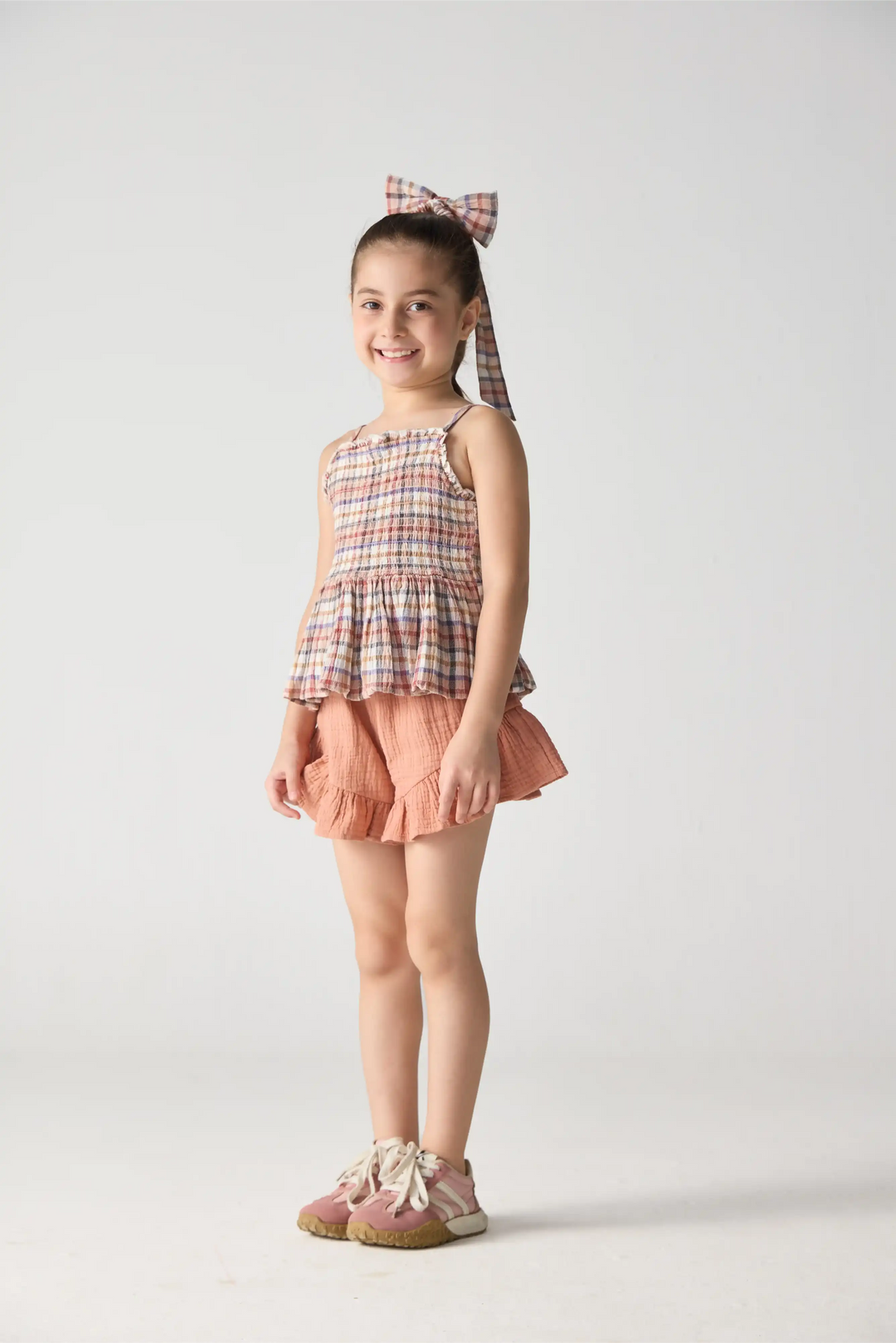 Swing Cocoa Multi Check &amp; Cinnamon Set