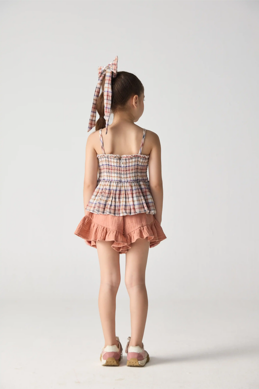 Swing Cocoa Multi Check &amp; Cinnamon Set