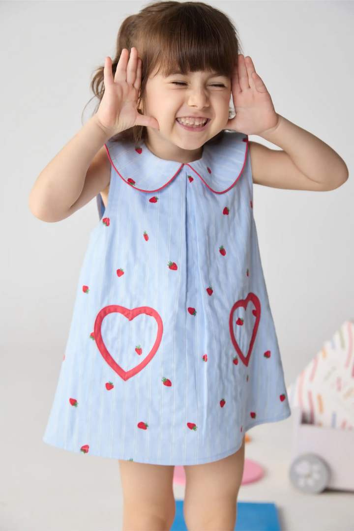 Strawberry Mini Print Love Dress
