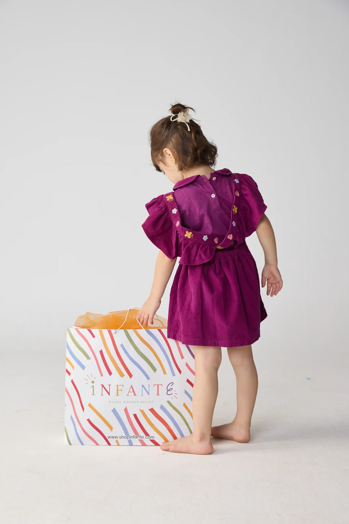 The Garden corduroy  Dress