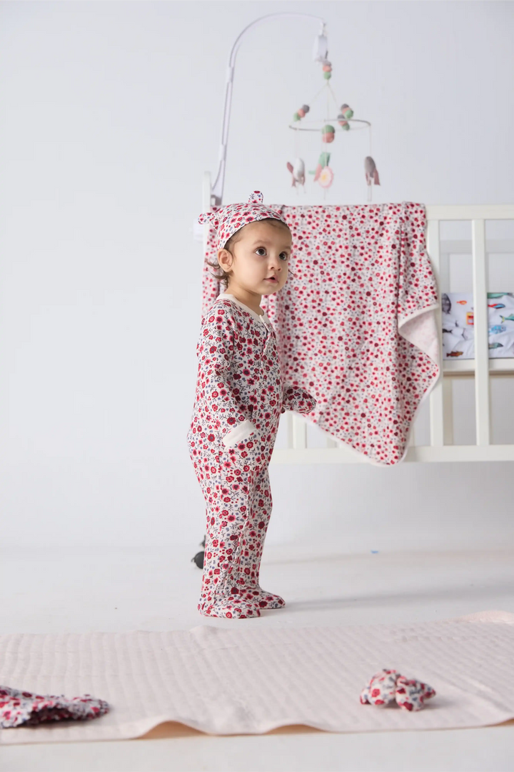Footed Onesie Set of 2 (Girls)
