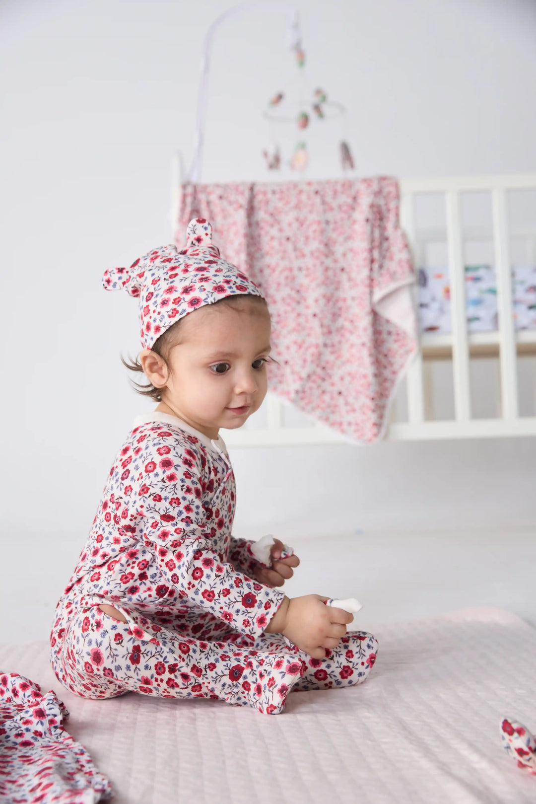 Footed Onesie Set of 2 (Girls)
