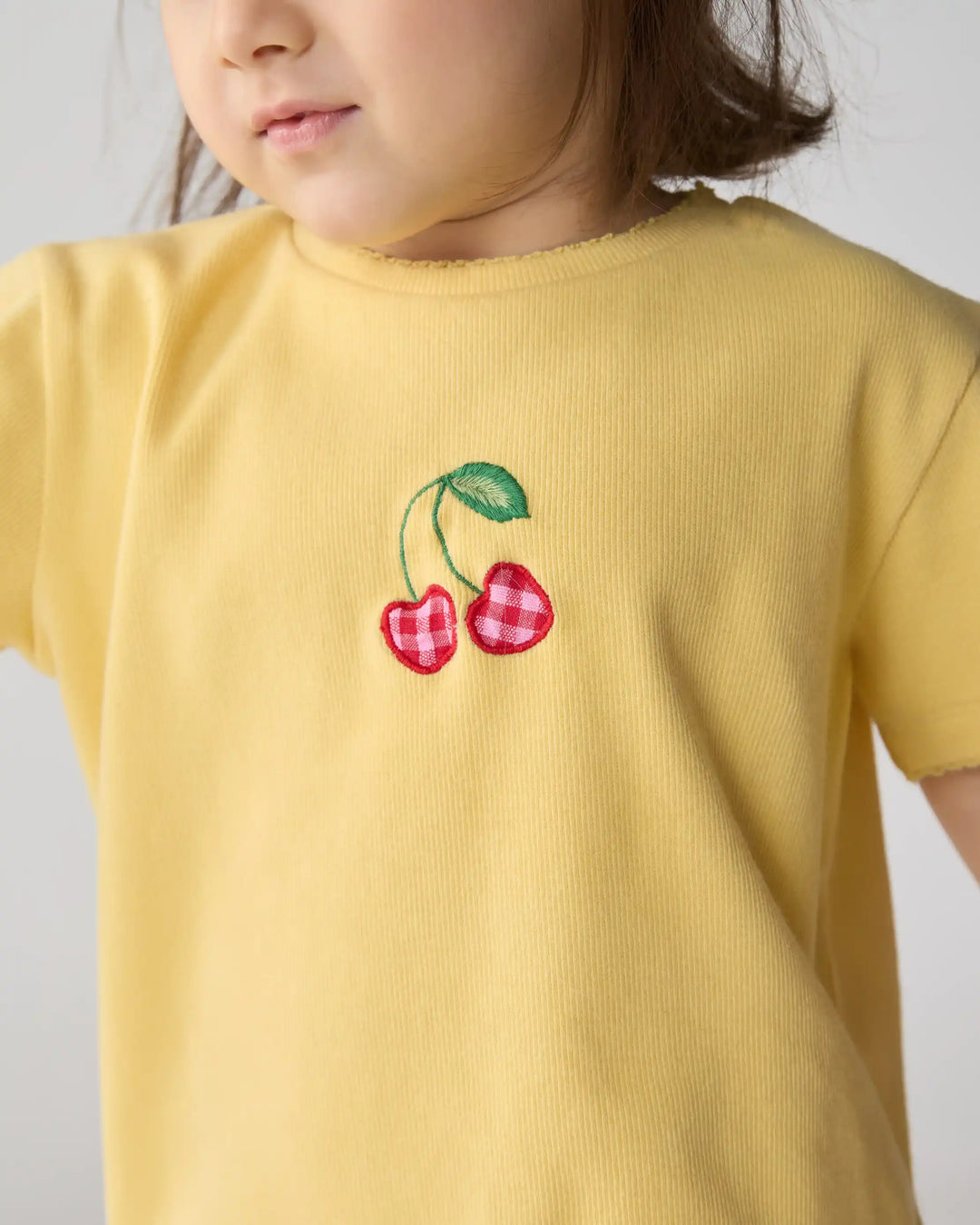 Tiny Dot Tee &amp; Cherry Tee set of 2