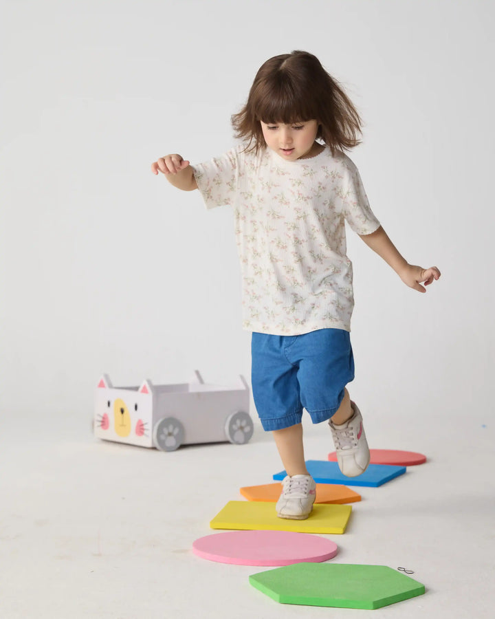 Tiny Bloom Tee &amp;  Wildflower Tee set of 2