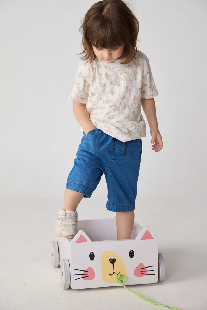 Tiny Bloom Tee &amp;  Wildflower Tee set of 2
