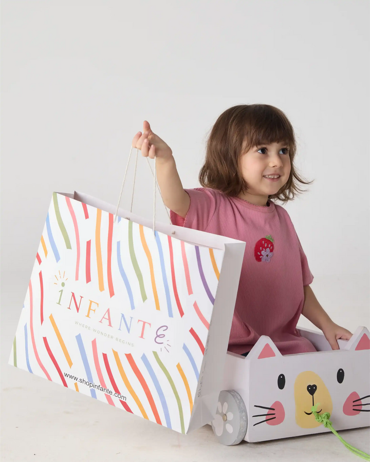 Little Friend Tee &amp; Candy Stripe Tee set of 2