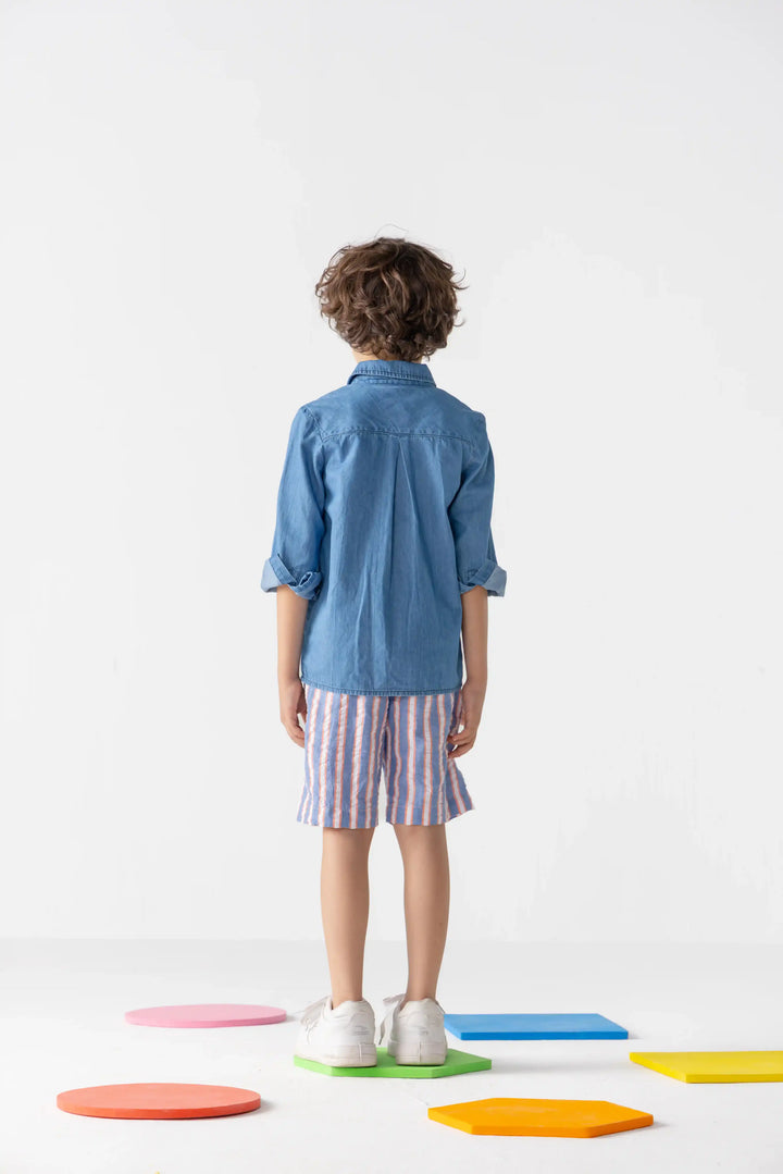 Croc Peek Denim Shirt