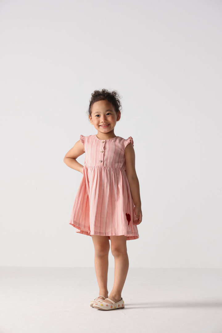 Blush Ruffle Dress