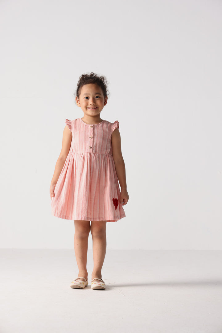 Blush Ruffle Dress