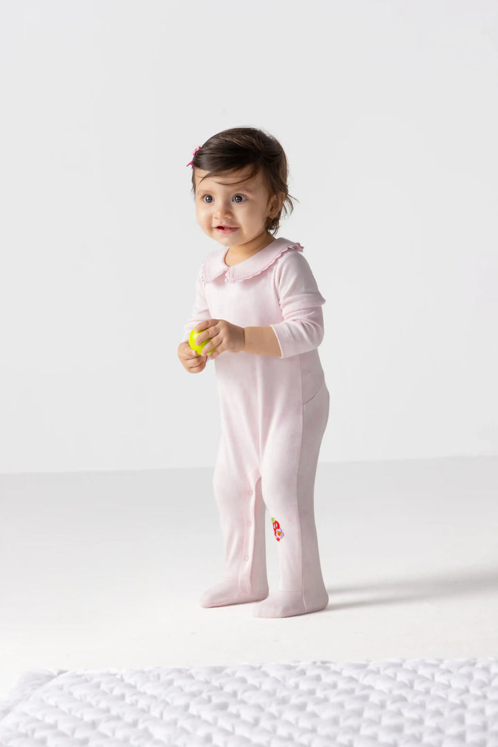 Footed Onesie Set of 2 (Girls)