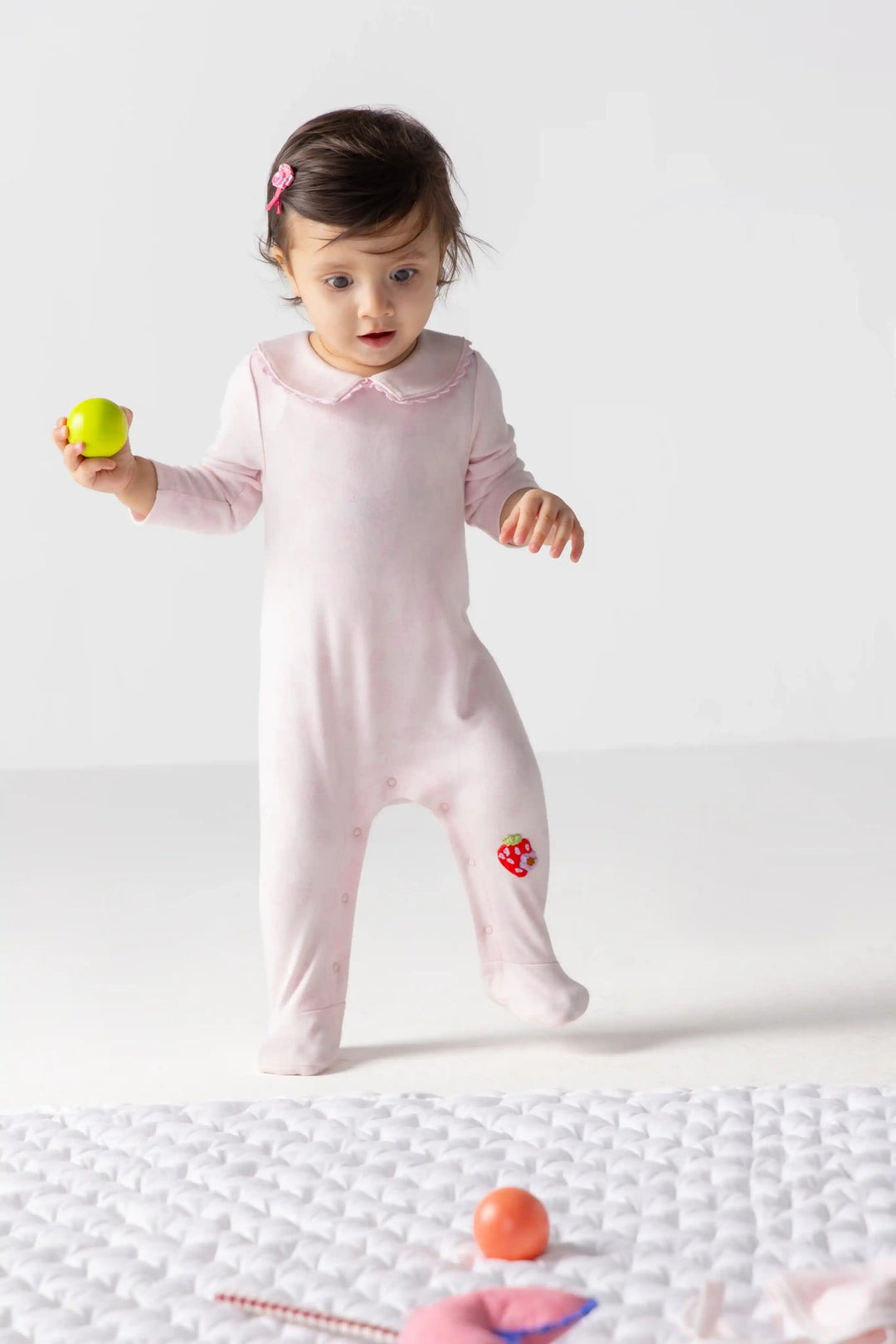 Footed Onesie Set of 2 (Girls)