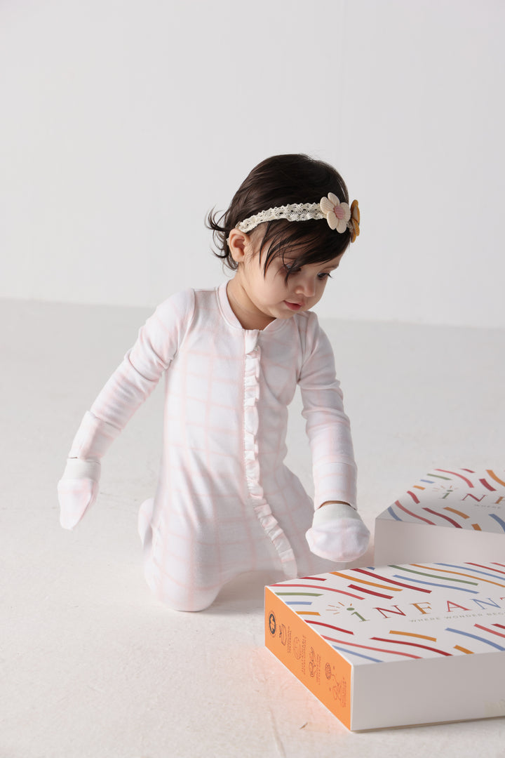 Footed frill Onesie