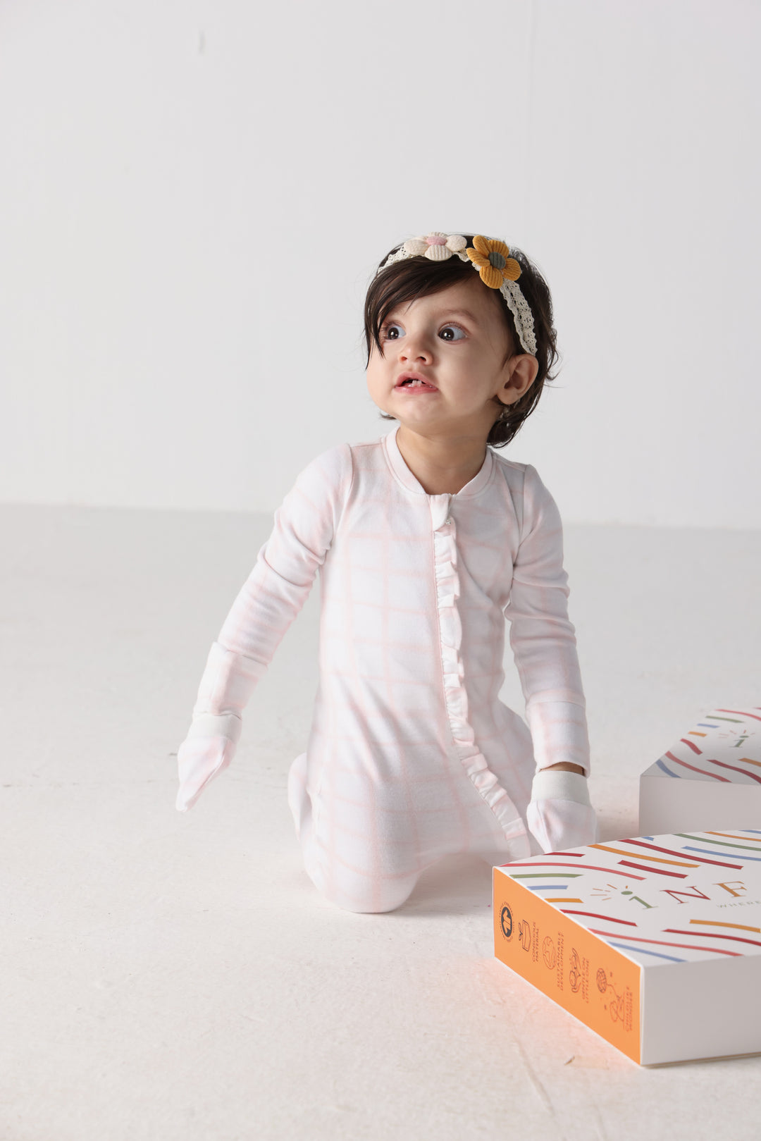 Footed frill Onesie