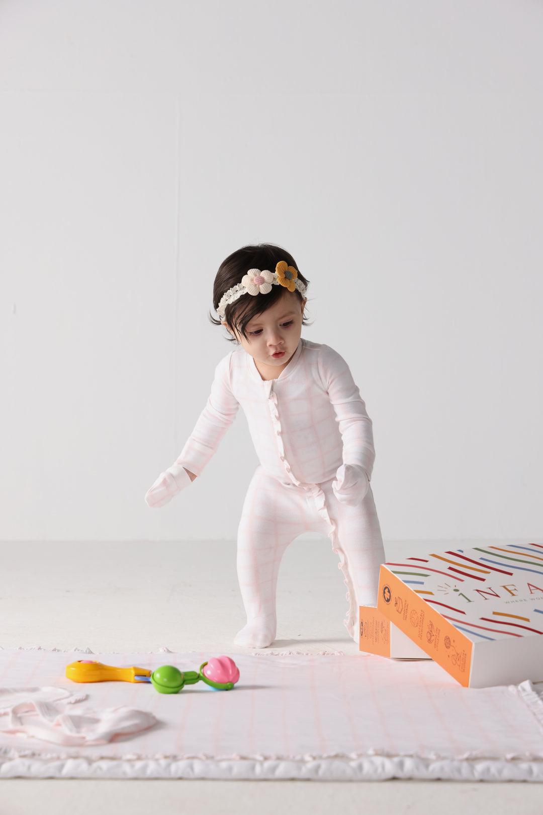 Footed frill Onesie