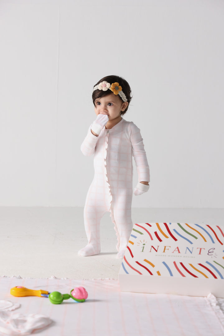 Footed frill Onesie