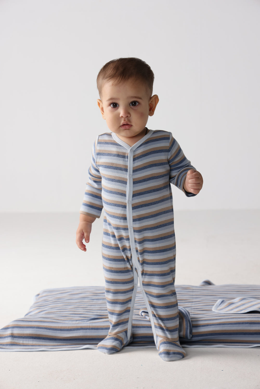 Footed Onesie Set (Boys)