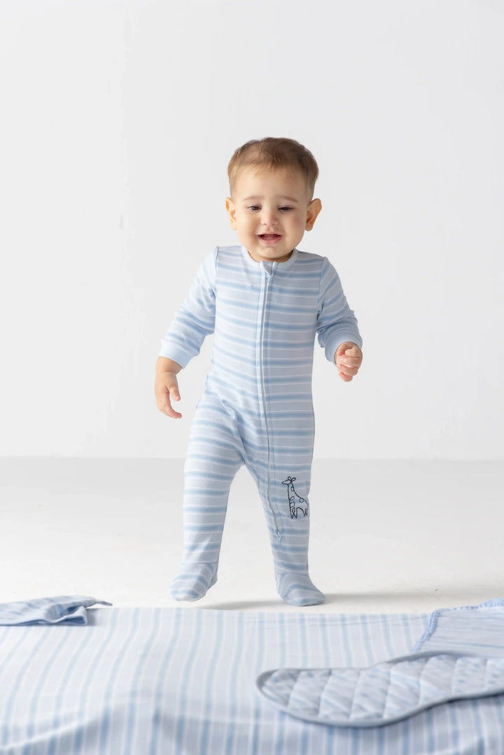 Footed Onesie Set (Boys)