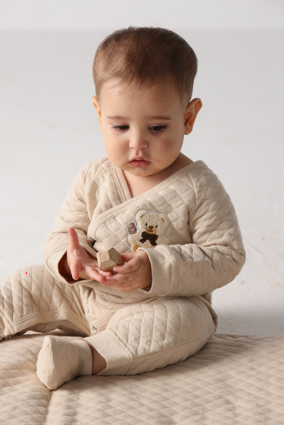 honey teddy onesie