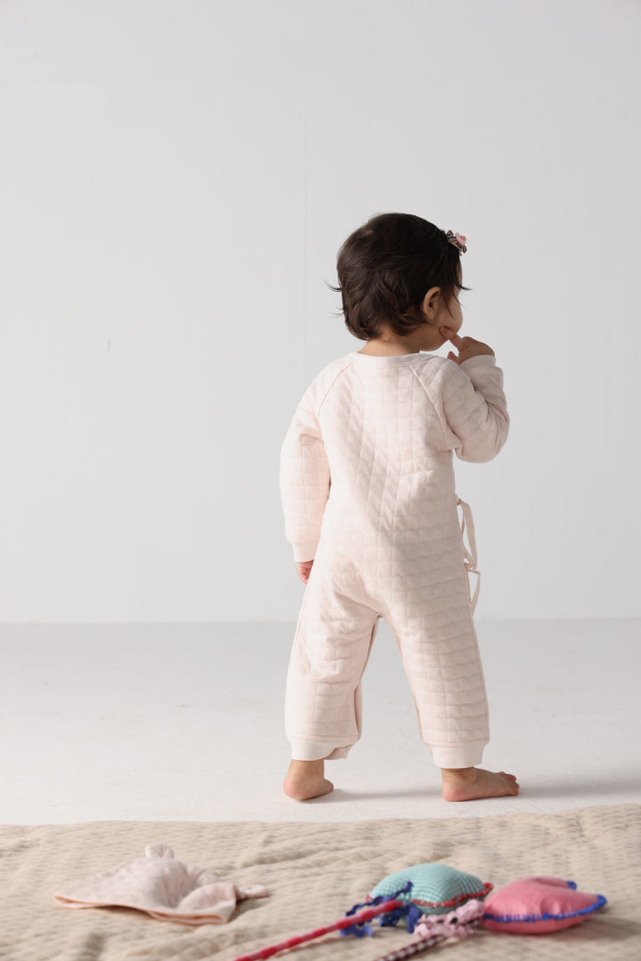 blush teddy onesie